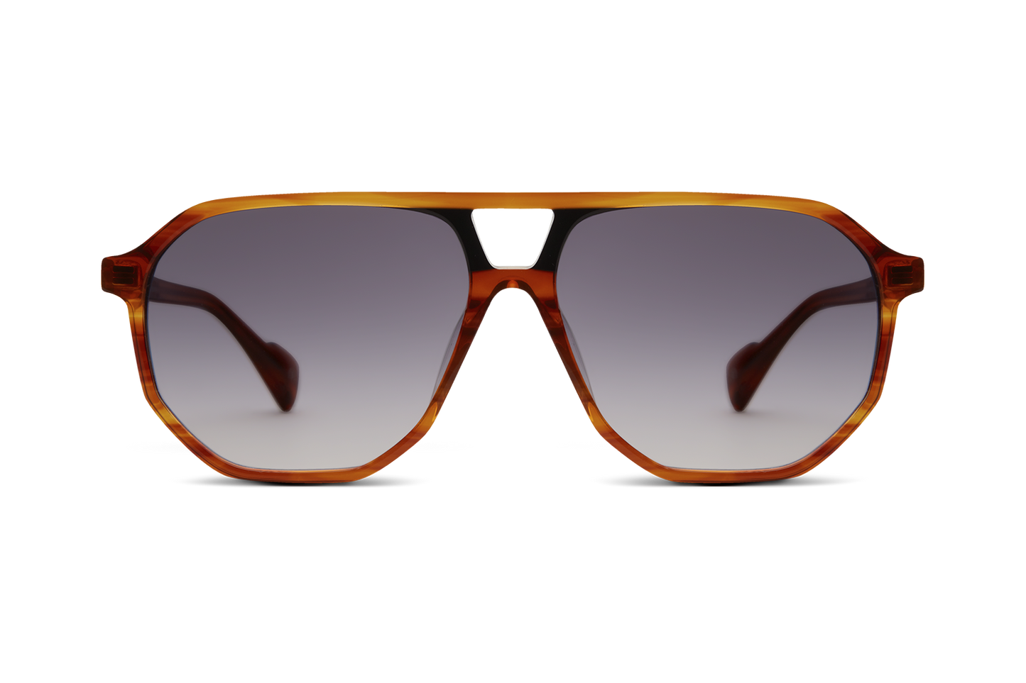 VIPPVEDEL Mellan 56 Honey - Northern Black / Northern Black Gradient Lens