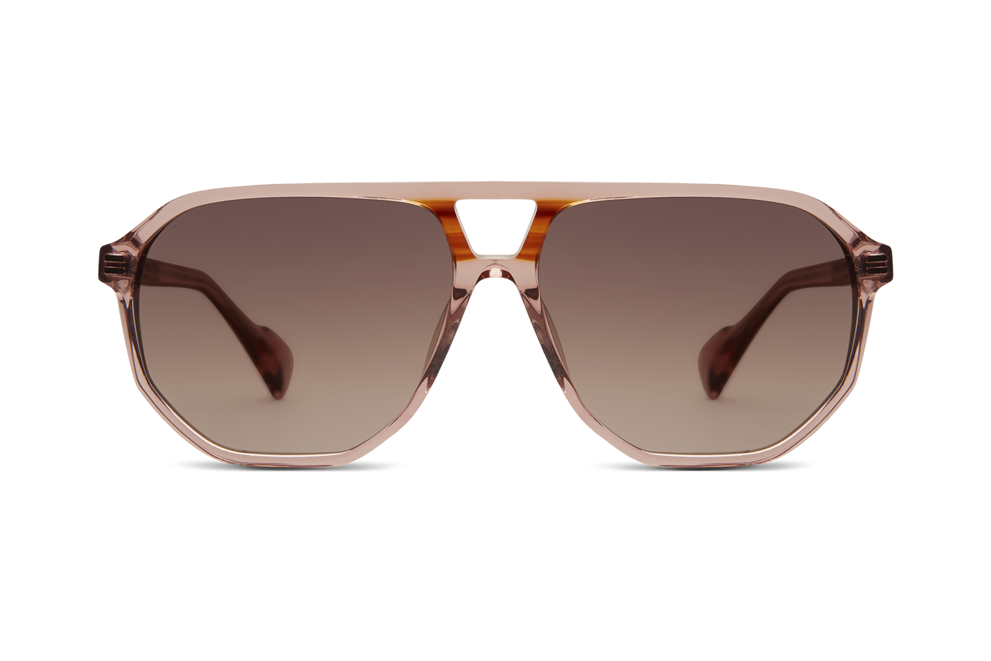 VIPPVEDEL Mellan 56 Heather - Honey / Gold Gradient Lens