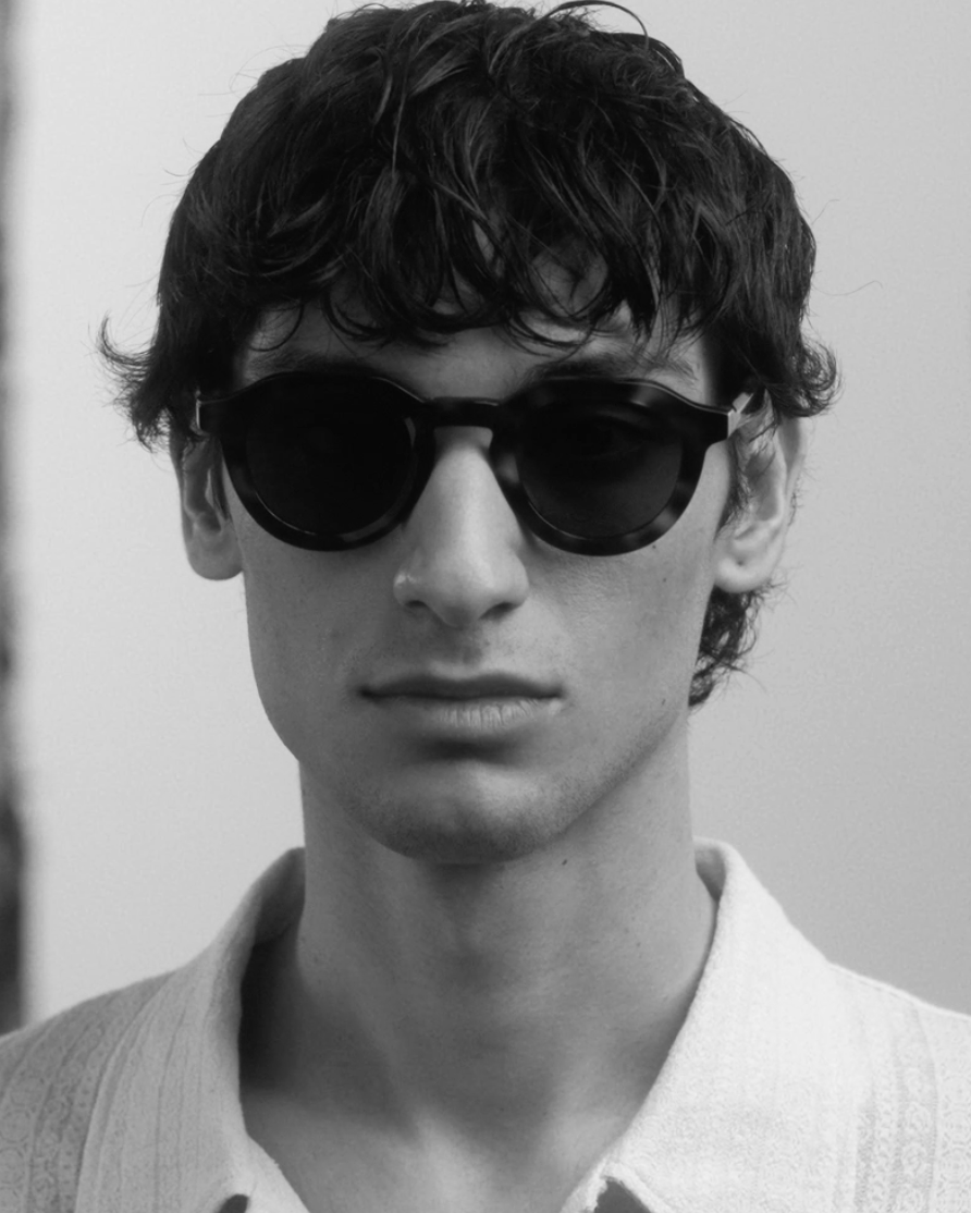 ELJEST 46 Bone / Green Lens