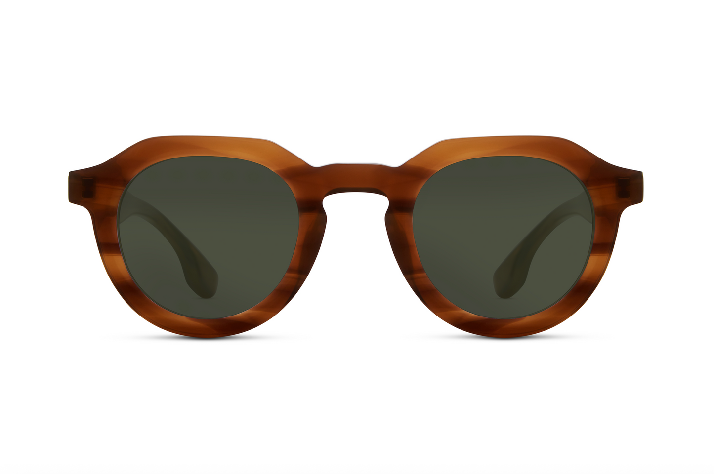 ELJEST 46 Bone / Green Lens