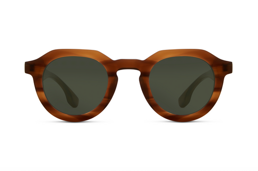 ELJEST 46 Bone / Green Lens