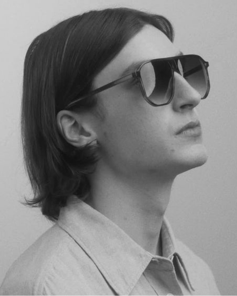 VIPPVEDEL 59 Dawn-Light Bone / Fog Gradient Lens