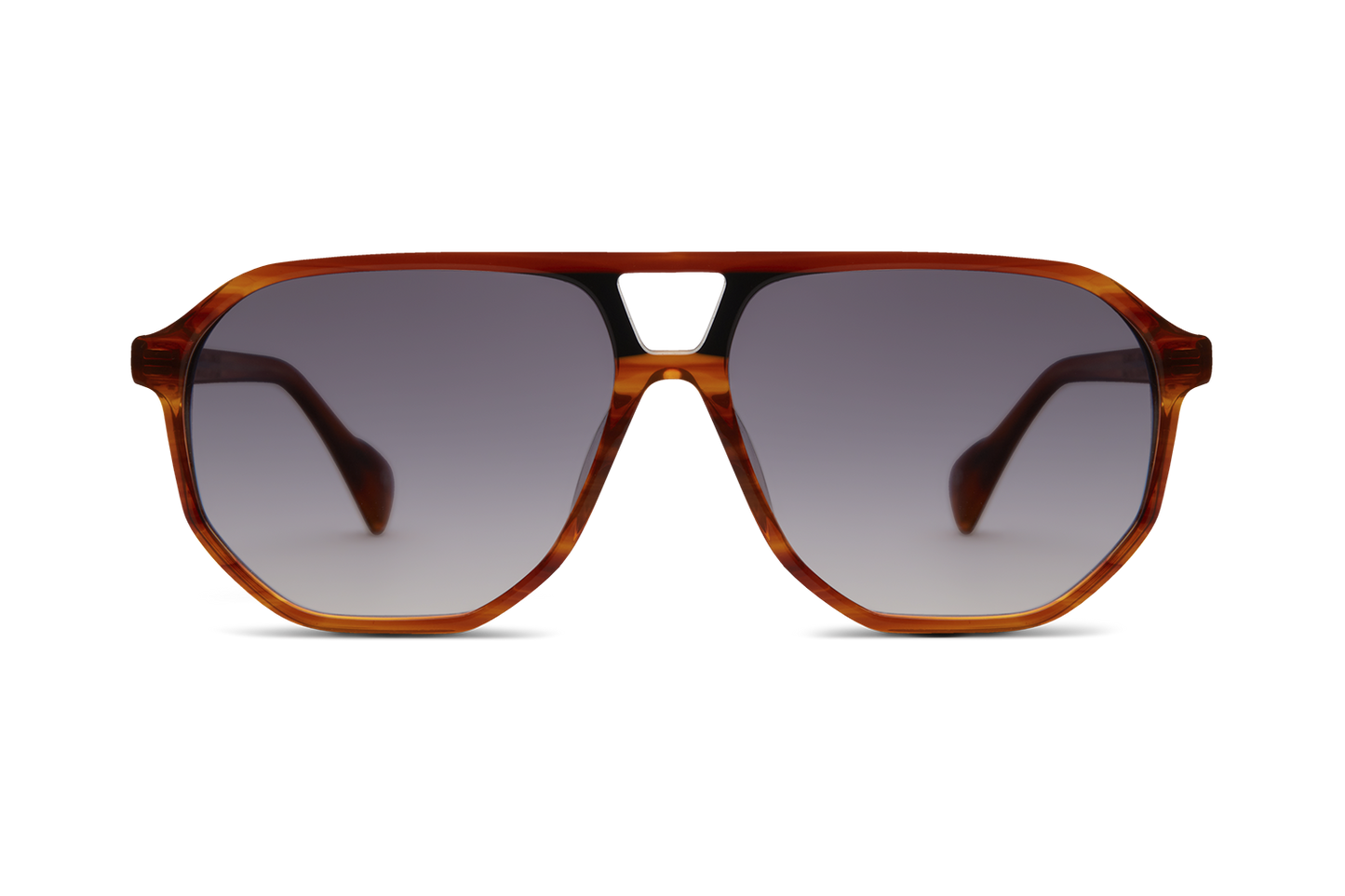 VIPPVEDEL Småa 54 Honey - Northern Black / Northern Black Gradient Lens