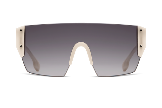 EOE x CAKE - Svetsa 140 Snow Cloud / Northern Black Gradient Visor Lens