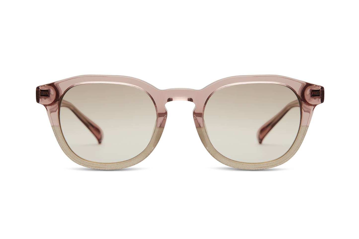 NALTA Småa 45 Heather-Sparkle Sand / Gold Gradient Lens