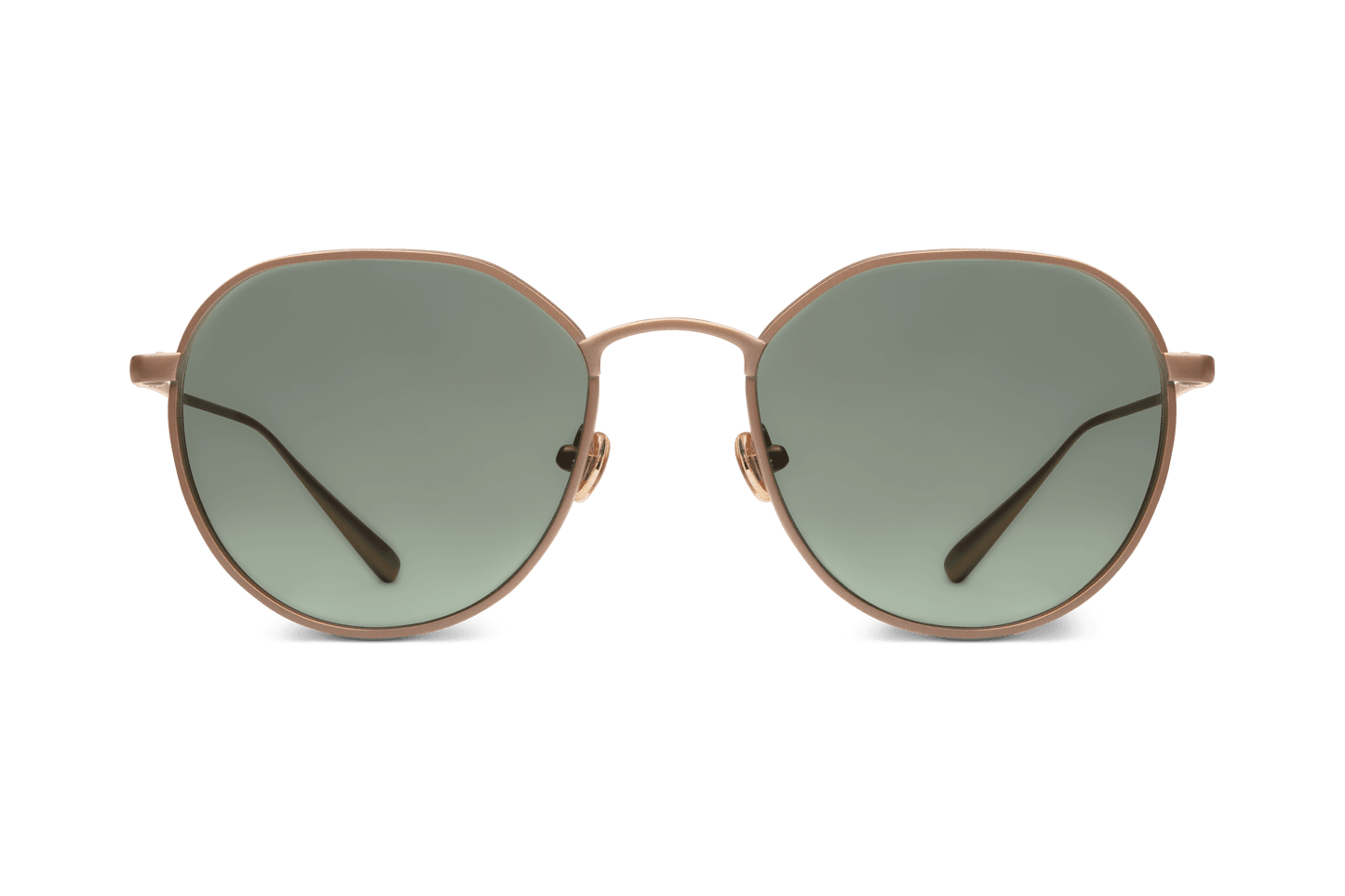 MALGOMAJ Titanium 51 Bronze Matte / Green Lens