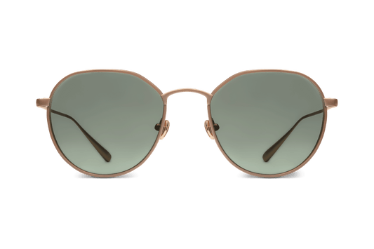 MALGOMAJ Titanium 51 Bronze Matte / Green Lens